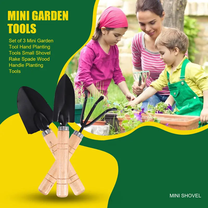 Mini Garden Tool Set 3 pcs