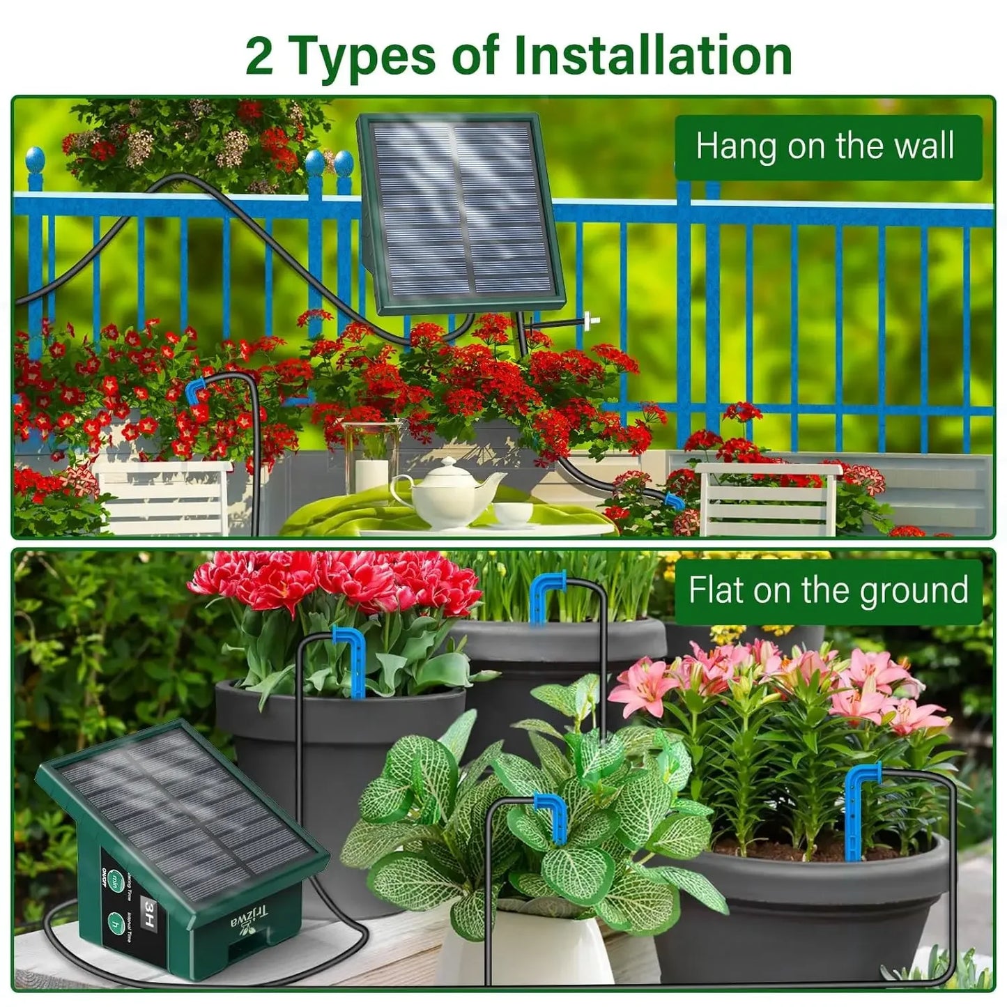 Solar Drip Hose Automatic Irrigation System