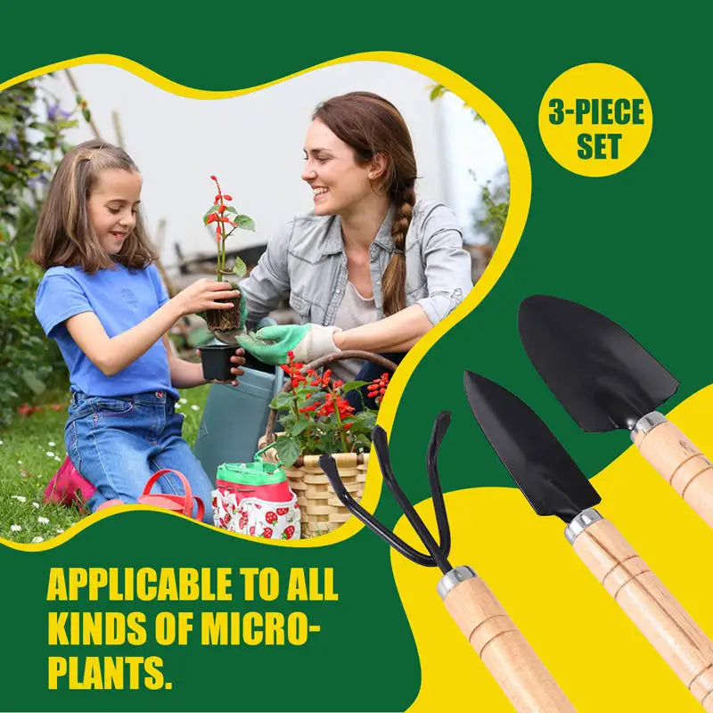 Mini Garden Tool Set 3 pcs