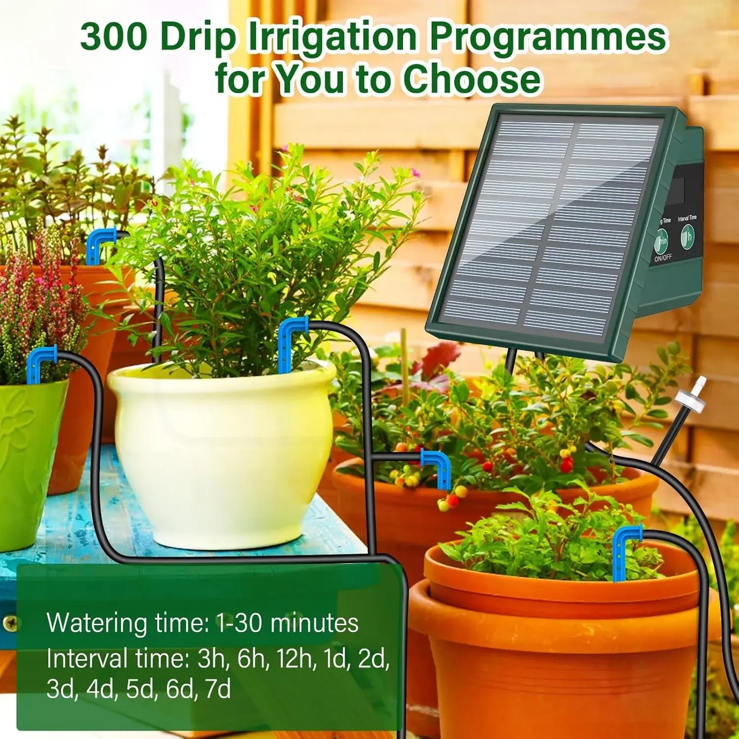 Solar Drip Hose Automatic Irrigation System