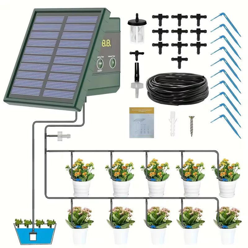 Solar Drip Hose Automatic Irrigation System