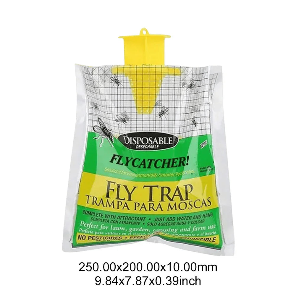 8 Pcs Hanging Fly Catcher Bag