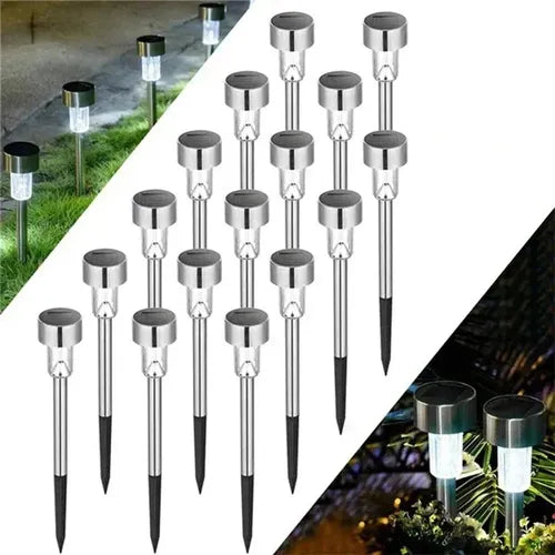 Outdoor Solar Garden Lights Waterproof Set of 10