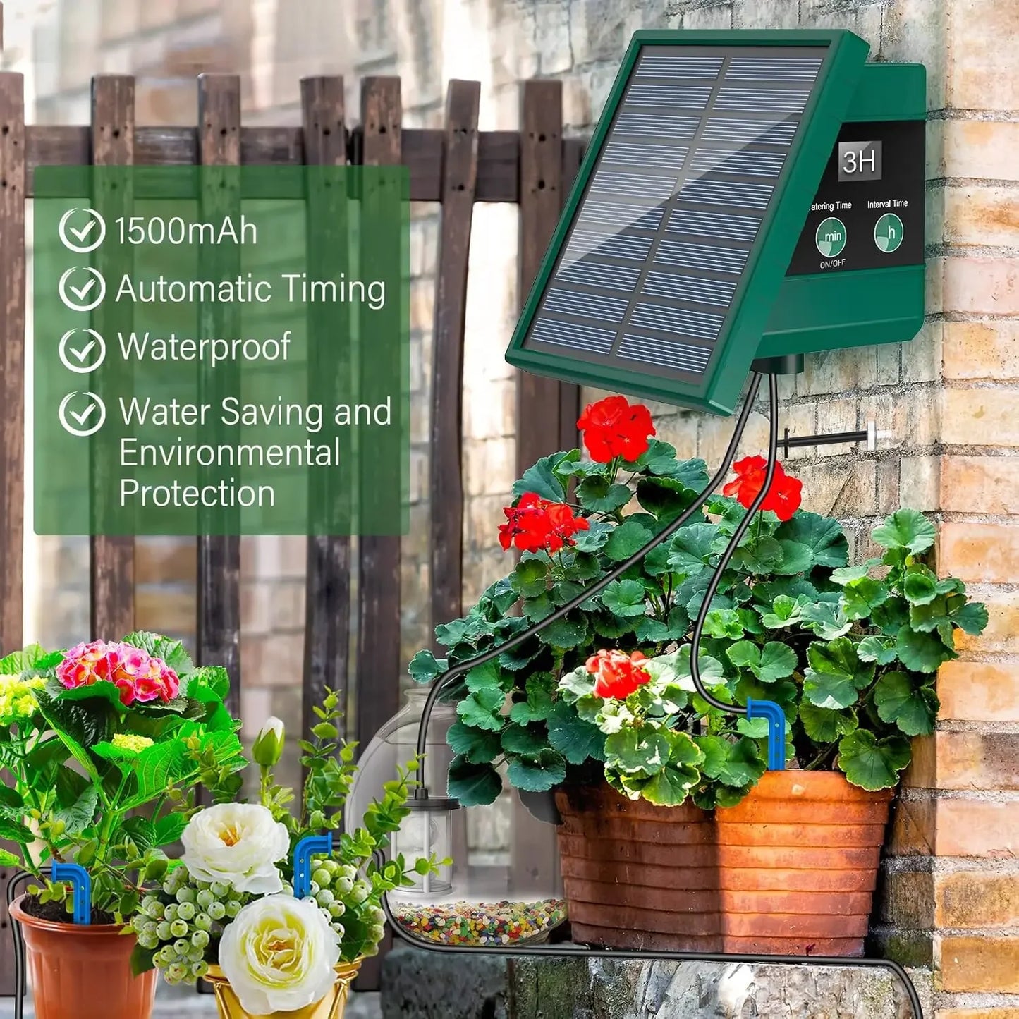 Solar Drip Hose Automatic Irrigation System